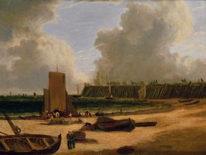 Viejo Muelle de Yarmouth de John Crome
